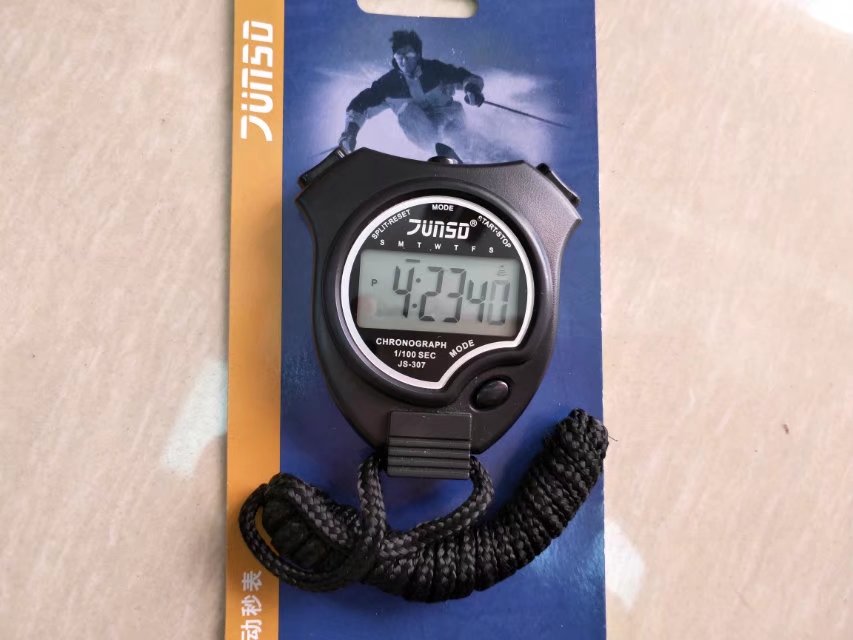 Jun Sda JS-307 Professional second meter Sport second meter 2 big word second meter electronic second meter