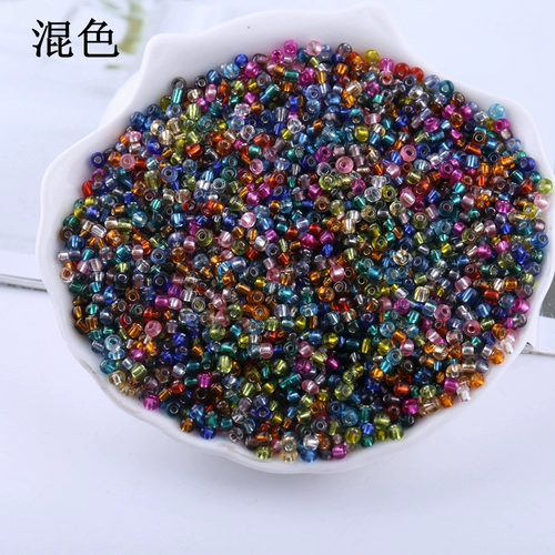 Стеклянный аксессуар ручной работы, прозрачное ожерелье, браслет, аксессуары, 4мм