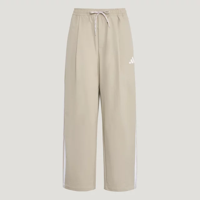 Adidas Men's Three Stripes Woven Drawstring Balloon Pants