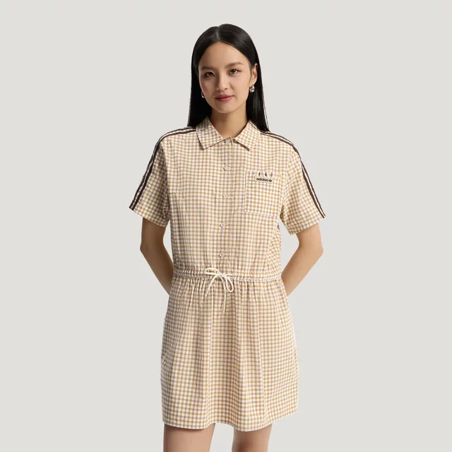 Clover women's plaid dress KU9401