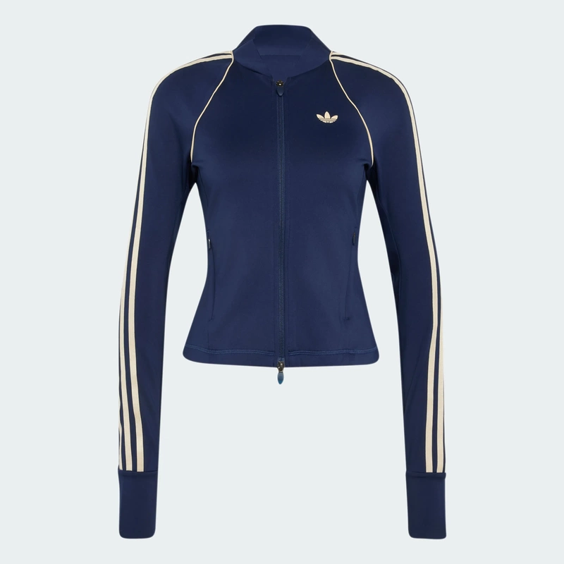 Adidas Trefoil Women's Training Two-Way Zip Slim Fit Jacket Kt7027 Ku3687 Kw5806