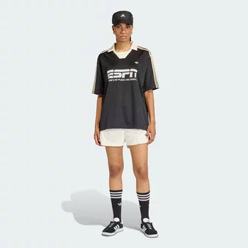 Adidas Adidas Trefoil Women's 26Th Summer Sports Casual Classic Three-Stripe Shorts Kd1397