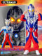 Ultraman Ultraman Clothing Children's Set Halloween Boys' Autumn and Winter Fleece Thickened Two-Piece Set New Year Clothes