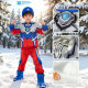 2026 New Children's Halloween Cosplay Ultraman Zeta Costume for Boys, Boys' Autumn and Winter Fleece-Lined Jacket
