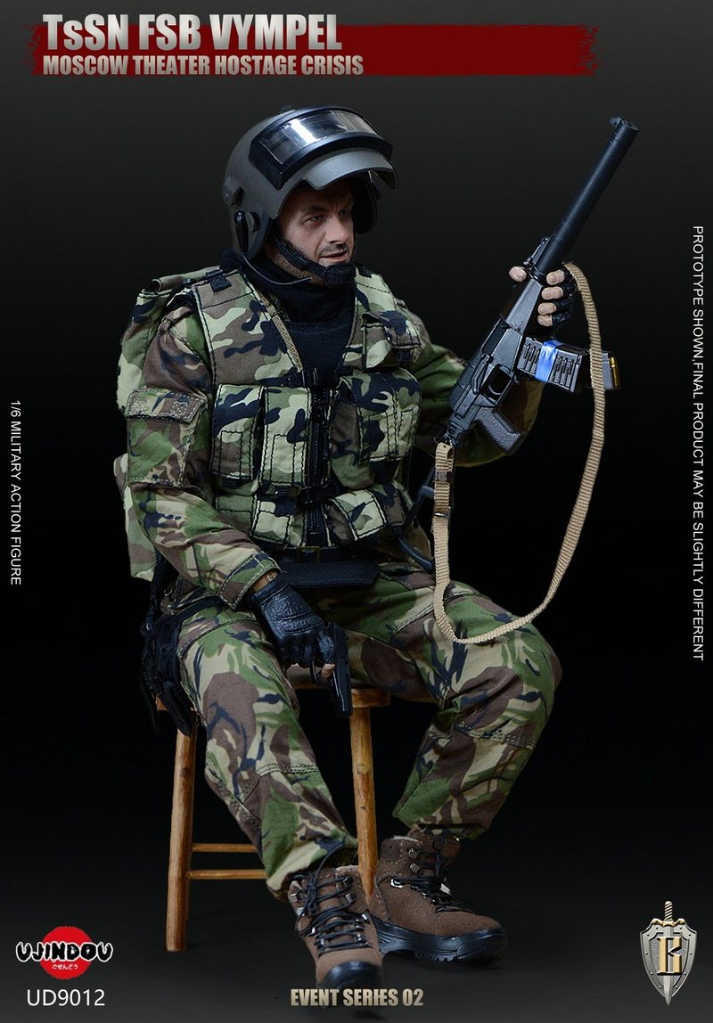 1/6 UJINDOU UD9012 TsSN FSB Moscow Theater Hostage Crisis Action