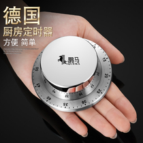 Timer kitchen reminder Magnetic oven timer refrigerator sticker mechanical alarm clock dual-purpose student timekeeper