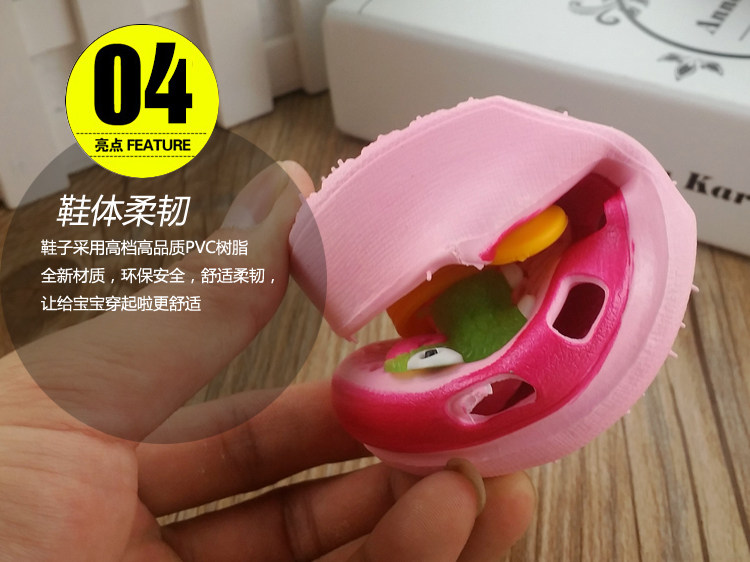 Chaussons enfants en autre pour été - semelle caoutchouc - Ref 986377 Image 68