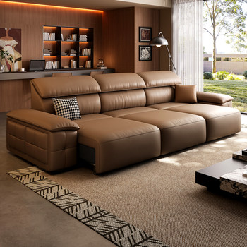 Electric sofa, remote control silent retractable