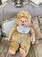 Monchhichi Cute Monchhichi 40th Anniversary Edition 80cm Golden Retriever Boy and Girl Plush Doll 2L