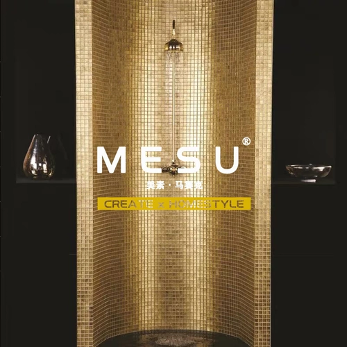 Стеклянная мозаика на стену, современный и минималистичный бассейн