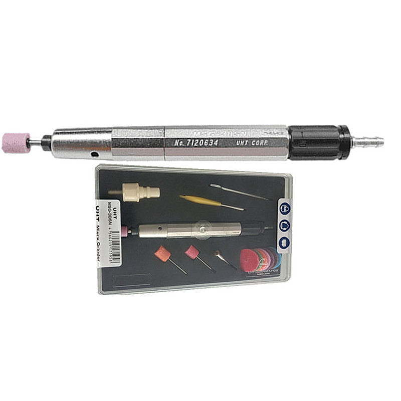 Imported Japan UHT pneumatic grinding machine MSG-3BSN wind grinding pen engraving grinding machine grinding machine mold polishing