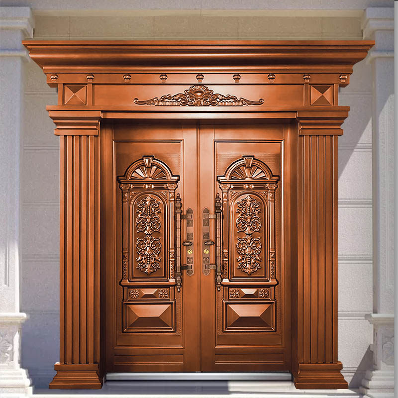 National standard stainless steel door entry door anti-theft door home entry door rural self-built house door villa door double door