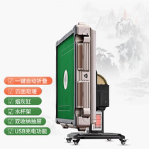 Tea House Folding Home Commercial Chess Board Table Dining Table Dual-use mahjong machine 2020 New with warmer fully automatic