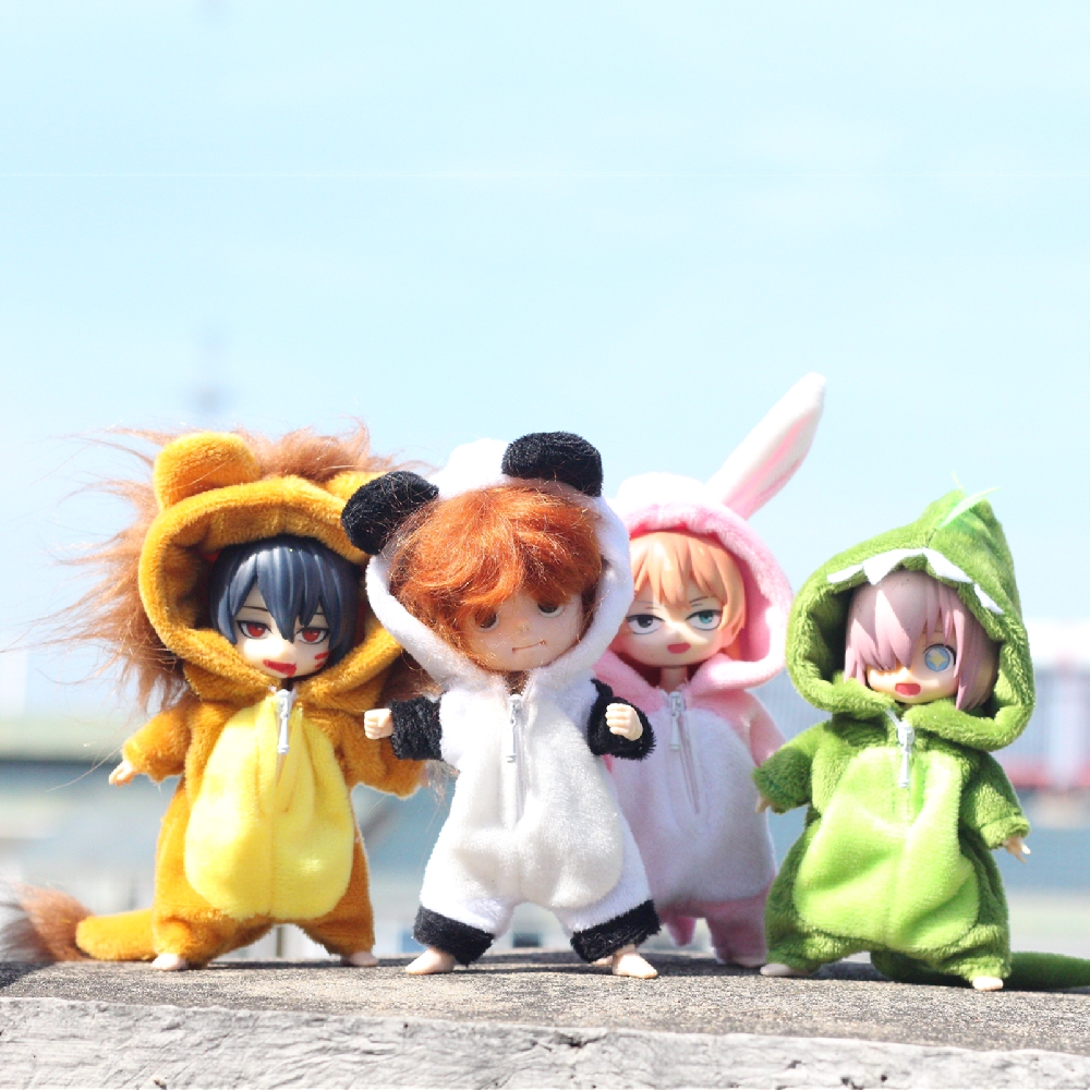 ob11 Doll Clothes GSC Dinosaur Monster Lieven Home Sleeping Suit Pants Set Ymybody molly12 Sub-bjd