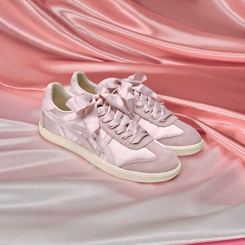 Кроссовки Onitsuka Tiger немецкие розовые фиолетовые легкие повседневные ретро-спортивные кроссовки Onitsuka Tiger TOKUTEN Универсальные весна 2024 новая модель