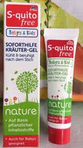 German dm imports s-quitofree childrens baby infant mosquito bite to stop itching cream 15ml