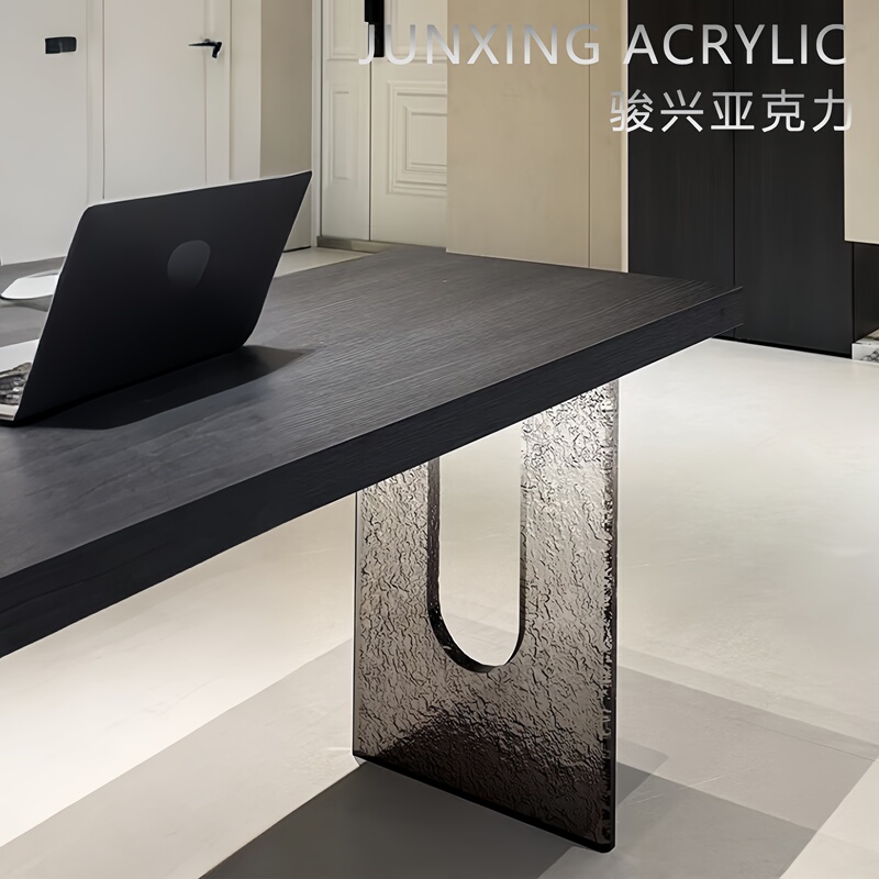 Acrylic Imported Stone Pattern Ice Crackle Water Ripple U-Shaped Straight Table Legs Dressing Table Computer Desk Desk Legs Acrylic Imported Stone Pattern Ice Crackle Water Ripple U-Shaped Straight Table Legs Dressing Table Computer Desk Desk Legs