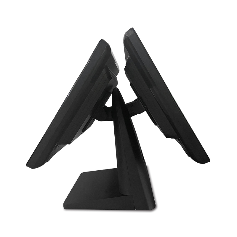 15inch / 17inch Dual-Screen Monitor Resistive Capacitive Touch Screen Cash Register Ordering Convenience Store Pos Machine Dual-Screen Base