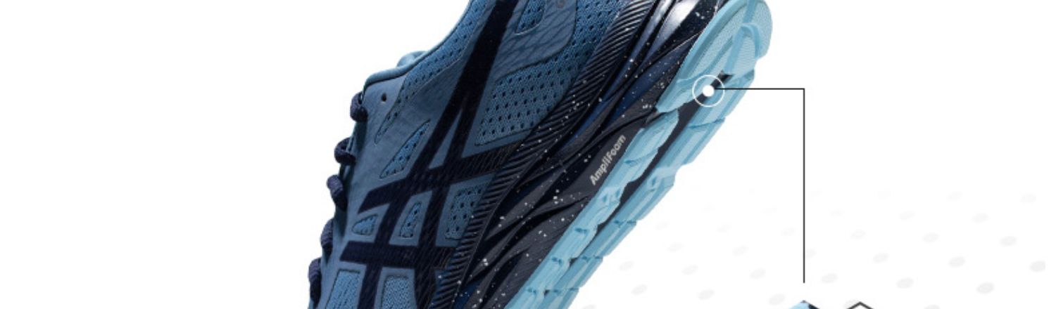 ASICS yasehi 19 mùa thu nam đệm bảo vệ giày chạy bộ thoáng khí GEL-EXCITE 6 1011A616-400 - Giày chạy bộ giày chạy bộ nike