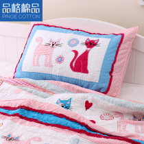 American big name PB handmade cotton pillowcase plus cotton pillowcase pair shoot 2 do not contain pillow quilting cartoon