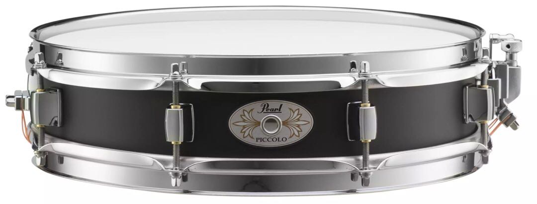 () Pearl drum pearl effect snare drum black lacquer steel cavity snare drum set drum children adult