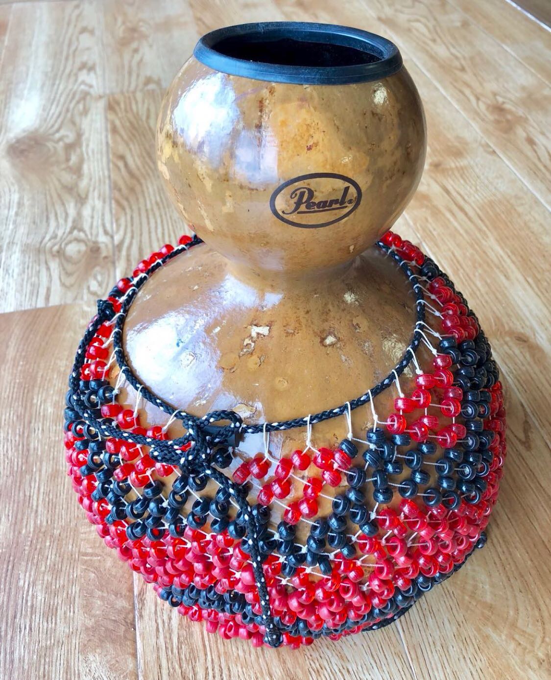 () Pearl Pearl Percussion Latin Percussion Shekere Children Adult Beginners Started