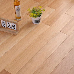 Oak Floor Heating Lock Pure Solid Wood Floor Manufacturer Direct Sales Household Floor Heating Environmentally Friendly Wear-Resistant Keel-Free Installation