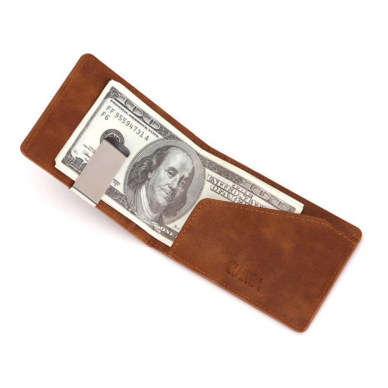 New Style Wallet, Metal Ultra-Thin Coin Clip, Creative Money Clip, Cash Money Clip, Dollar Bill Wallet, Men's Wallet
