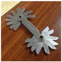 Metric Imperial thread template rib gauge 55 degrees 60 degrees