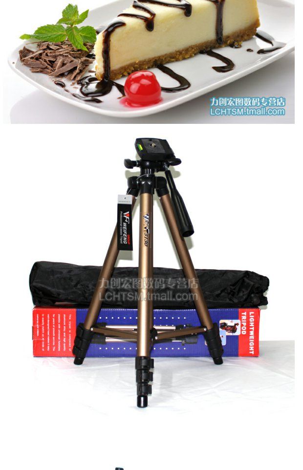 Weifeng WT-3130 micro camera đơn chân máy ảnh khung câu cá điện thoại di động tự hẹn giờ quay video trực tiếp chân máy - Phụ kiện máy ảnh DSLR / đơn giá đỡ máy ảnh