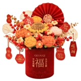 Домная декоративная творческая вязаная подсолнечника цветы Fuzhu Home Living Rout