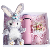 Bubble machine gift box set girl friend birthday heart gift exquisite electric fan set to send girlfriends creative