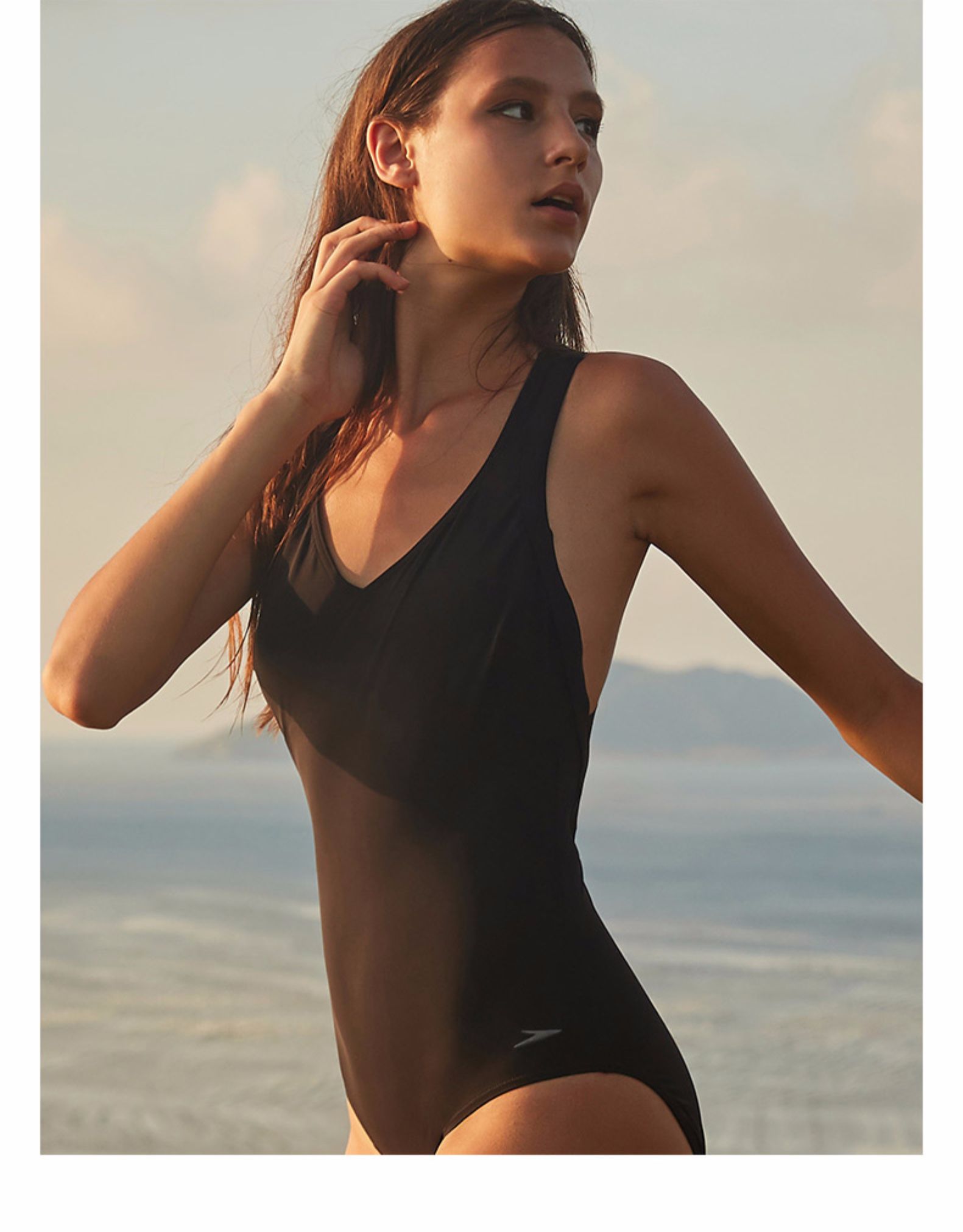Đồ bơi nữ một mảnh của Speedo áo tắm kỳ nghỉ nữ áo tắm chống clo mỏng trong đồ bơi 2019 mới - Bộ đồ bơi One Piece đồ bơi nữ liền thân dài tay quần dài