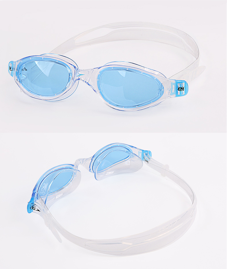 Kính chống nước Speedo chống sương mù dành cho người lớn + mũ bơi phù hợp với mũ bơi nam và nữ kính bơi - Mũ bơi 	mũ bơi silicon cao cấp