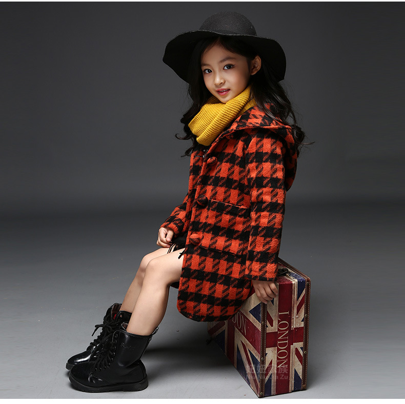 Manteau pour fille en cachemire - Ref 2162423 Image 19