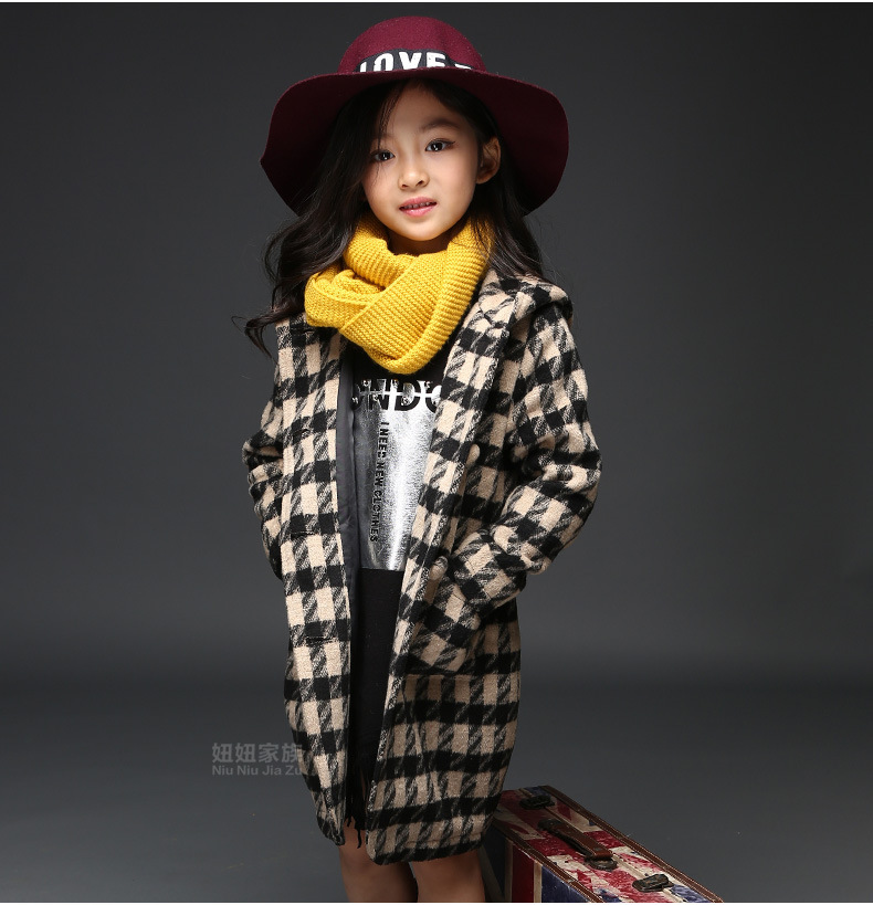 Manteau pour fille en cachemire - Ref 2162423 Image 26