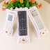 TV bảo vệ từ xa tay áo dễ thương dưỡng vải điều khiển từ xa từ xa tấm vải liệm áo khoác tay áo bảo vệ bảng điều khiển từ xa - Bảo vệ bụi