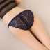 Ruizi Lai Shi sexy đồ lót nữ lure ren thấp eo trong suốt liền mạch ladies đồ lót ren thong G-string