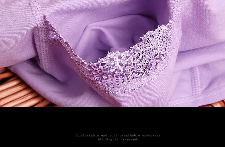 Ruizi Lai Shiben Năm Quần lót đỏ Nữ trung niên Mẹ XL Plus Chất béo Quần eo cao Quần cotton set quần lót nam đẹp