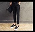 Mùa xuân và mùa thu thủy triều nam 9 điểm quần Slim Hàn bình thường quần Anh 9 điểm quần tây nam đơn giản phù hợp với đơn giản quần áo nam Quần