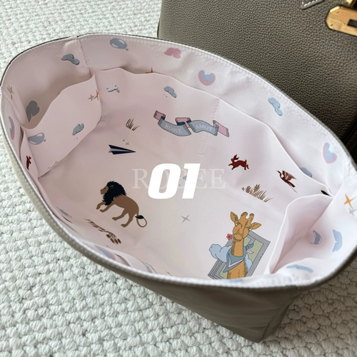 Designer Limited/Применимо для Hermes Birkin25/30 Super Liner Bag Waterpronation Sacl Support Score Cloud Room