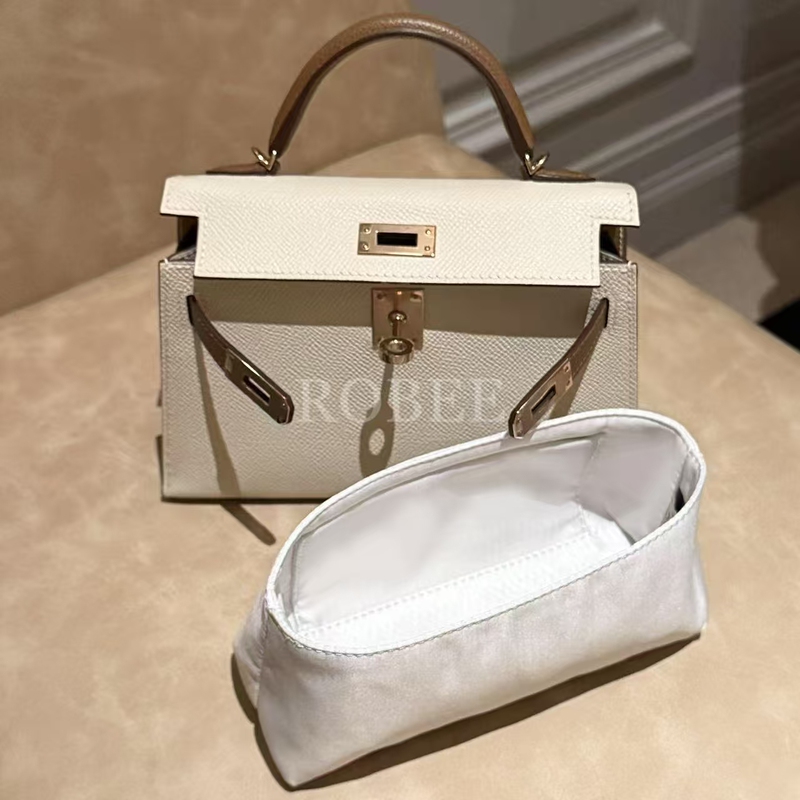 Robee/Suitable for Hermès Mini Kelly First and Second Generation Ultra-Light Waterproof Satin Kelly Storage Liner