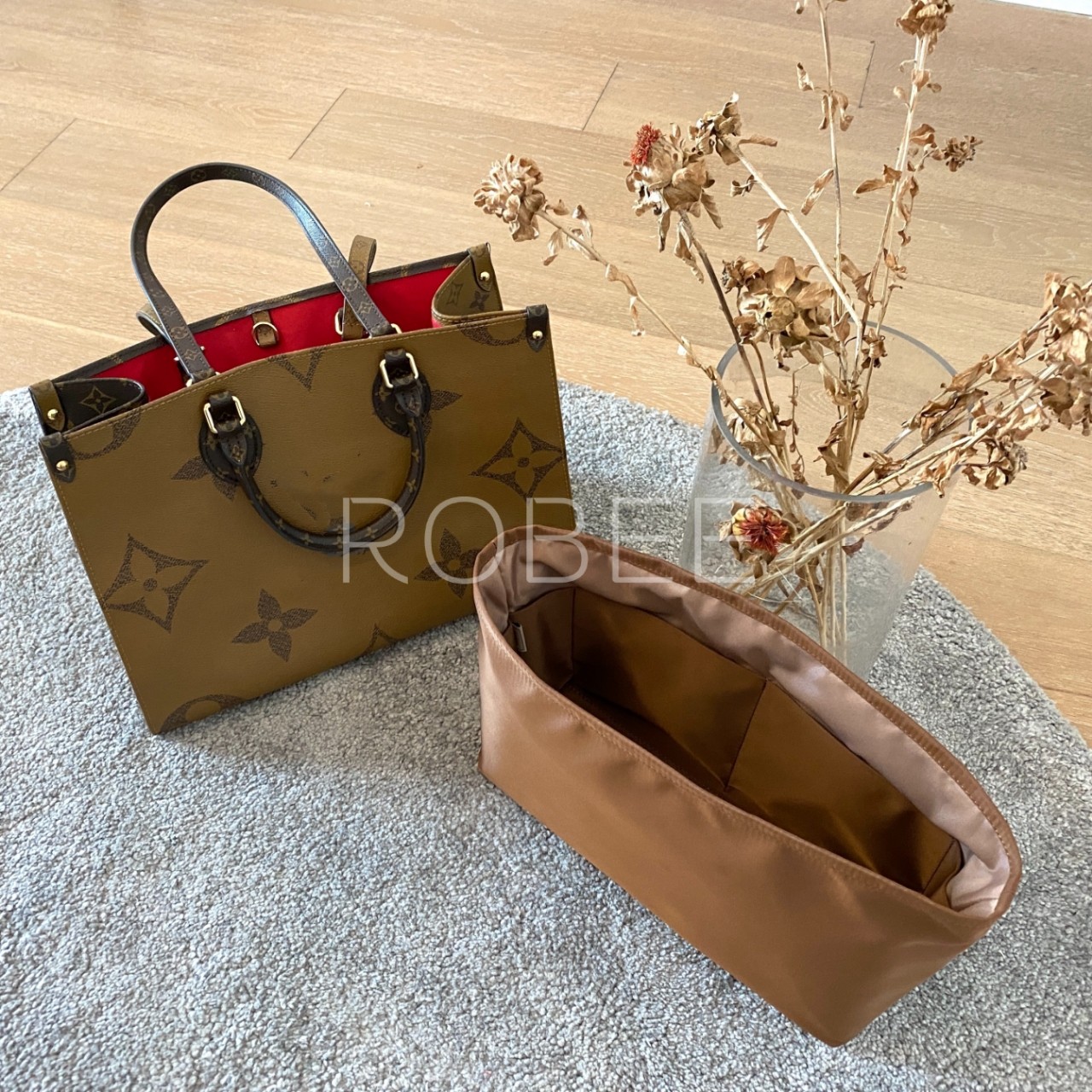 ROBEE is suitable for Lv Onthego liner bag, bag, bag, bag, storage, lining, bag inner support