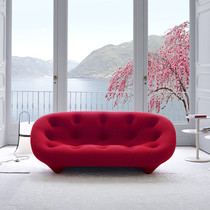 Designer freehand space ploum living room reception leisure FRP curved fabric Chen Xiaochun same sofa