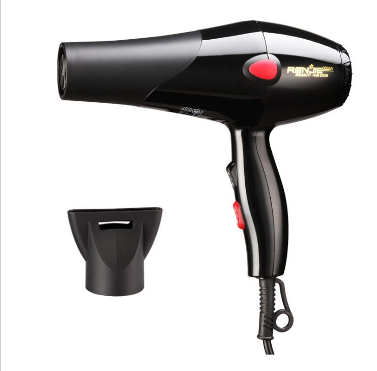 Human Jie RCE-811 Hairdryer High power 2000W hair dryer cylinder thermostatic cold hot air sending set wind mouth