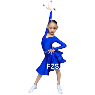 FZS舞服少儿精英拉丁舞比赛服