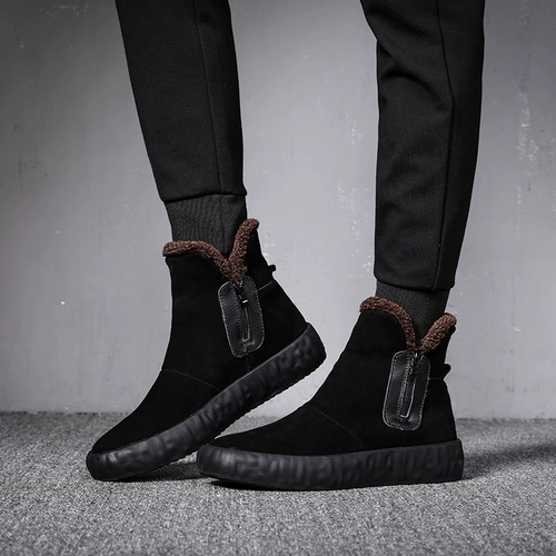 Демисезонные сапоги, мужские утепленные удерживающие тепло ботинки, 40