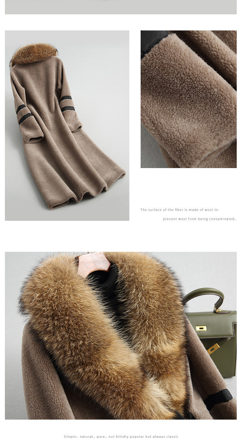 Manteau de fourrure femme - Ref 3174646 Image 16