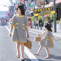 Girls dress for dress and summer clothes 2022 new CUHK Scout Red Ocean Girl Summer princess dress Children dress Dresses