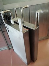 Titanium material is resistant to acid and alkali corrosion investment type ultrasonic cleaning machine vibrating plate hardware electroplating auto parts vibrating plate